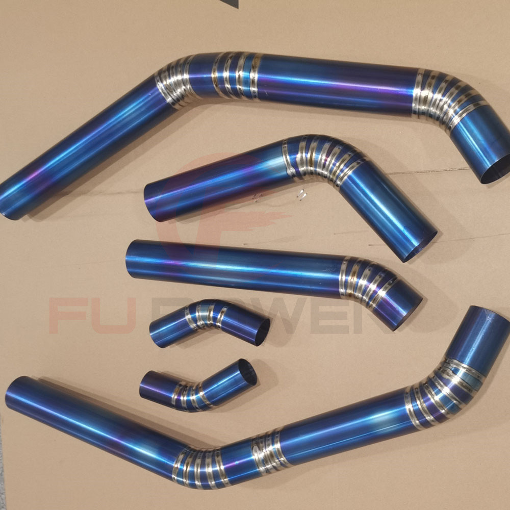 Fupower Custom built Titanium Pipes for Turbo Exhaust Air Intake Kit ...