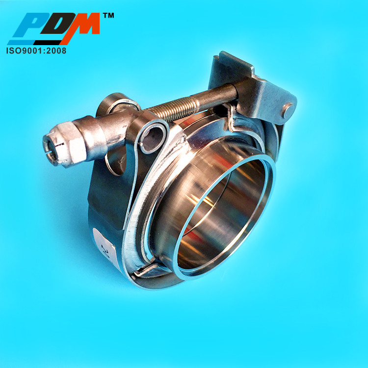 Vibrant SS Quick Release V-Band Clamp for V-Band Flanges with 5.75in O.D.