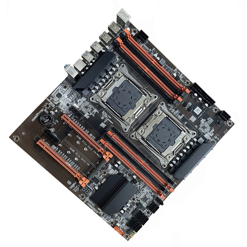 OEVE X99 Motherboard Dual Computer Pc Desktop Ddr4 Cpu Lga 2011-3 ...
