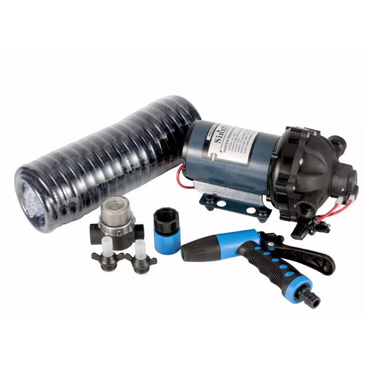 Singflo factory price 12v dc 70psi 20lpm kit car wash high pressure