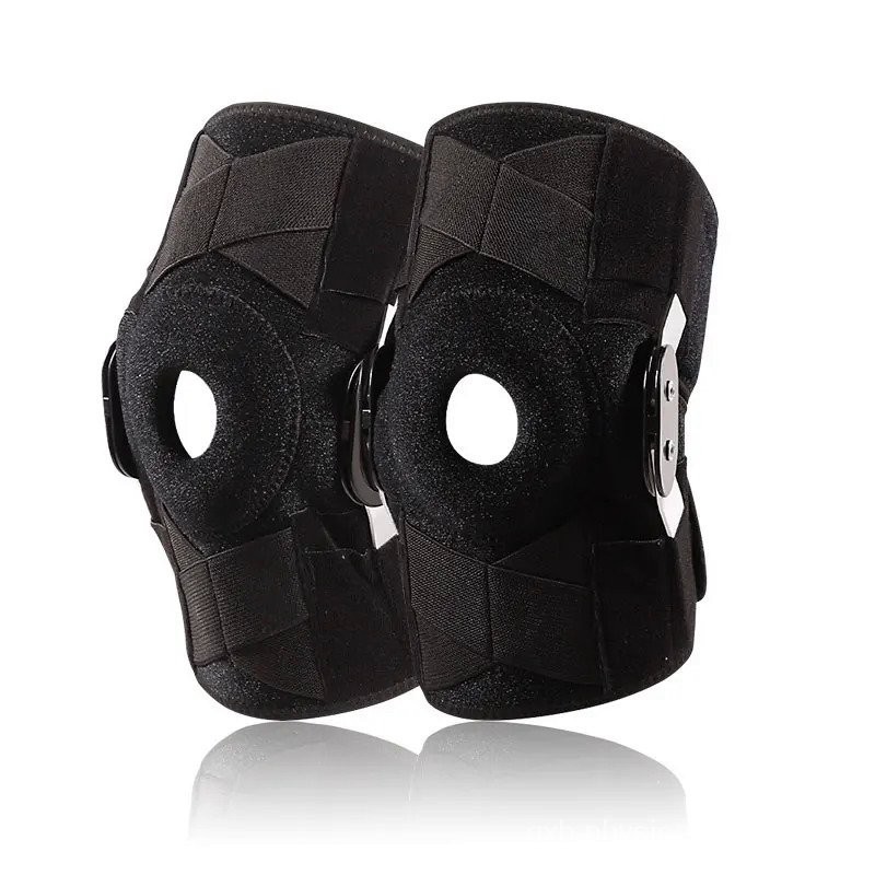 §1PC Hinged Knee Brace Support Side Patella Stabilizers with Eva Pads ...