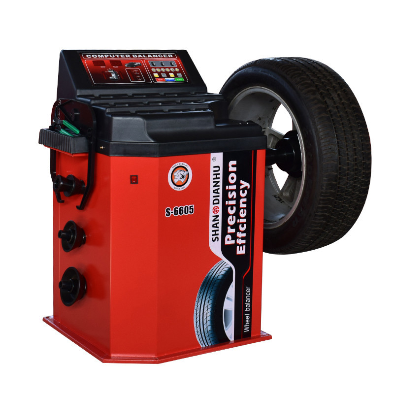 Car balancing machine, tire dynamic balancer, wheel rim dynamic balance ...