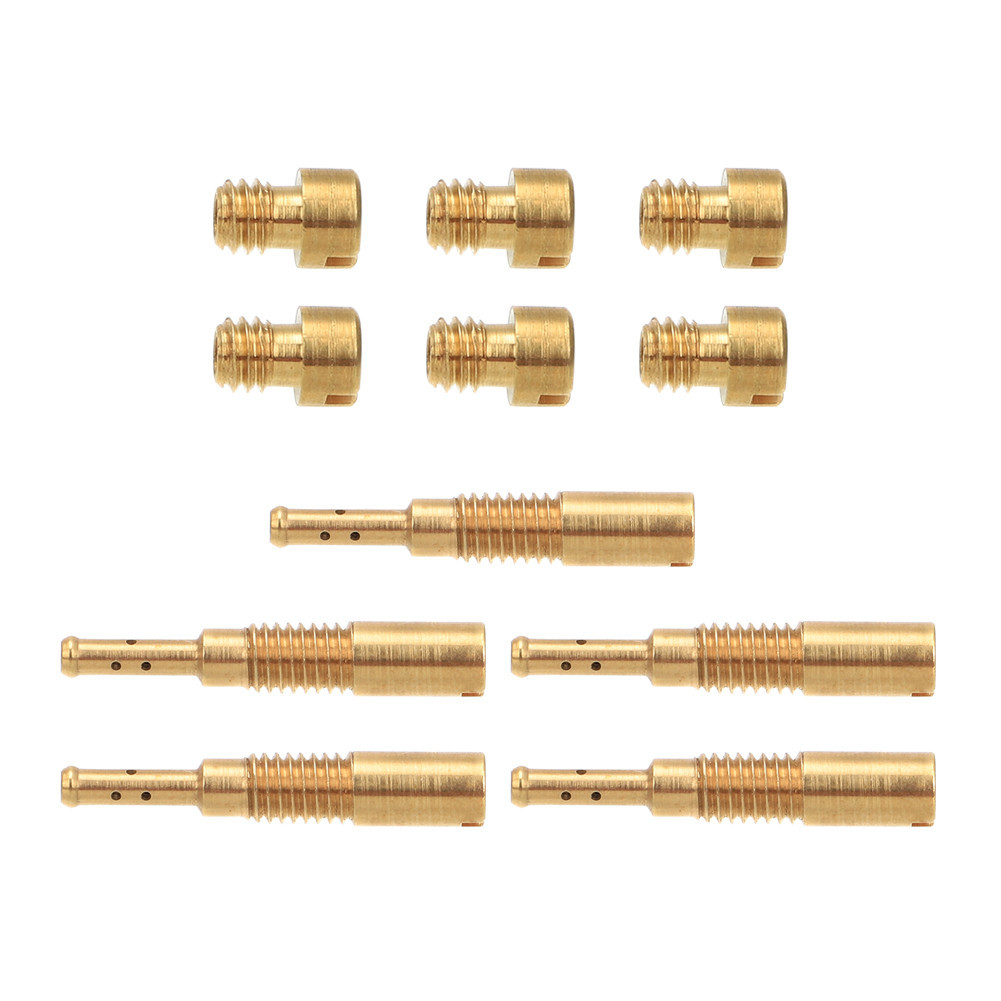 11PCS Carburetor Main Jet & Slow/Pilot Jet Kit Set for GY6 125cc 150cc