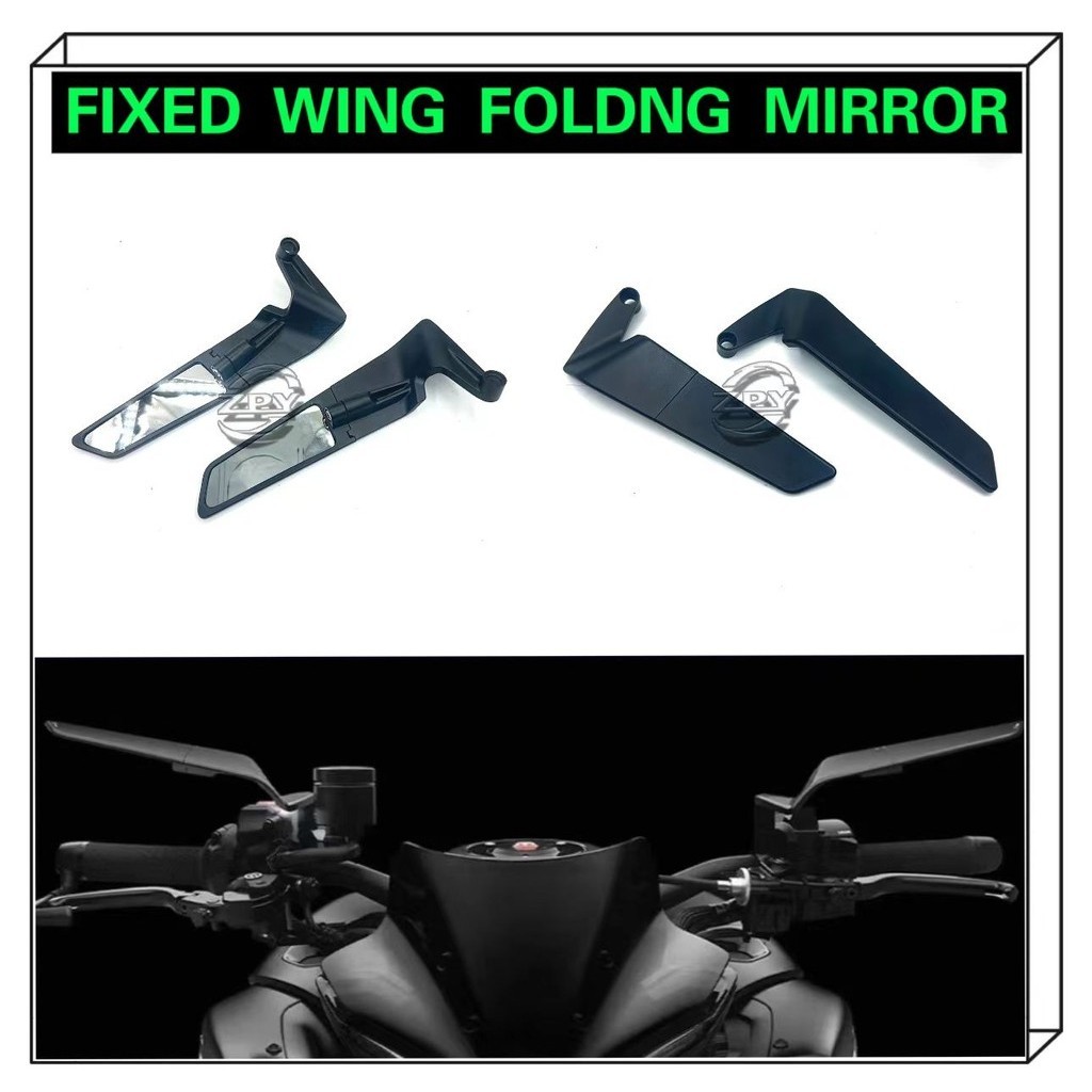Motorcycle Side Mirrors Modified Wind Wing Adjustable Rotating Rearview Mirror Compatible Bmw S1000rr S1000 Rr 2009 2018