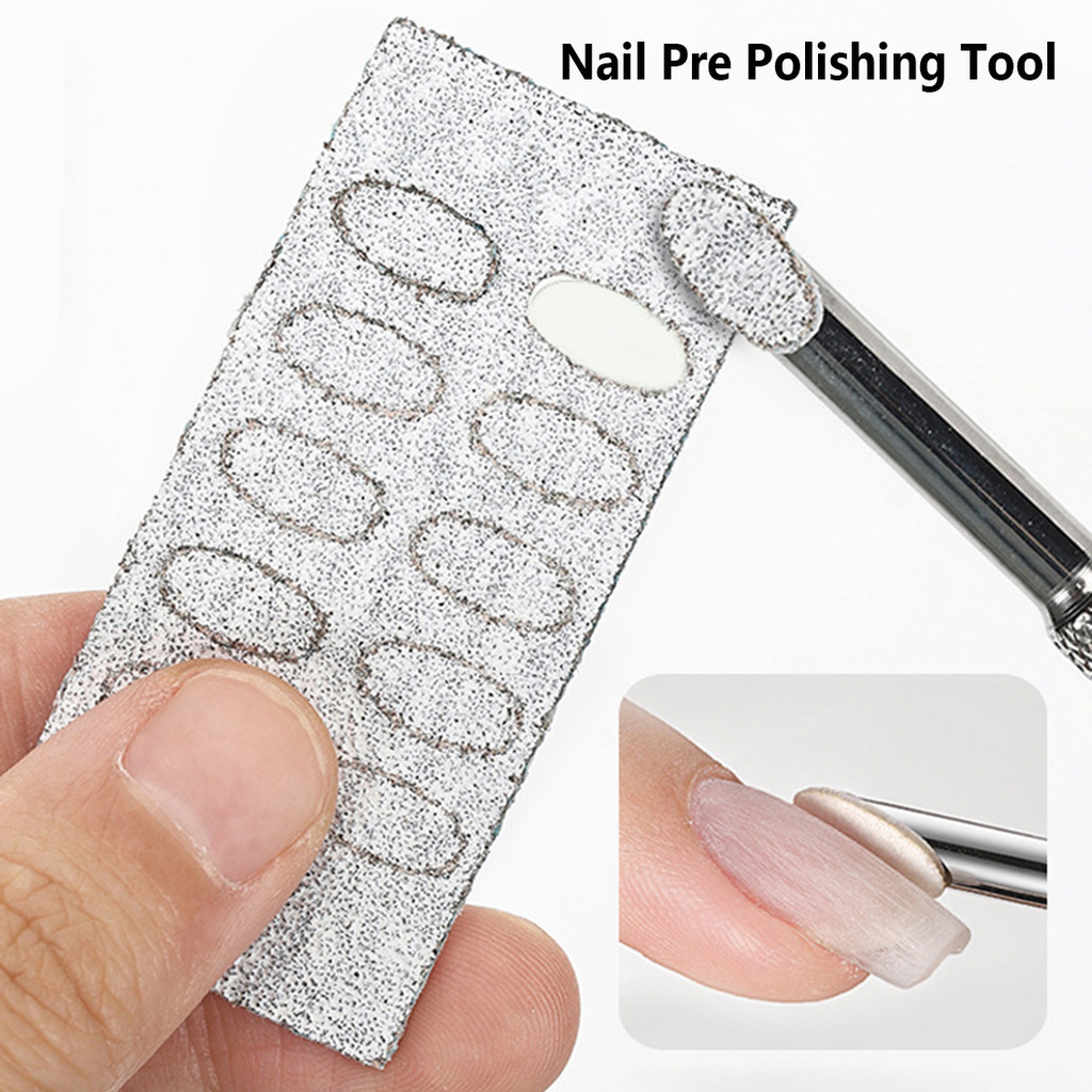Mini Nail File Buffer 100/180/240 Grit Sandpaper Nail Files Self ...