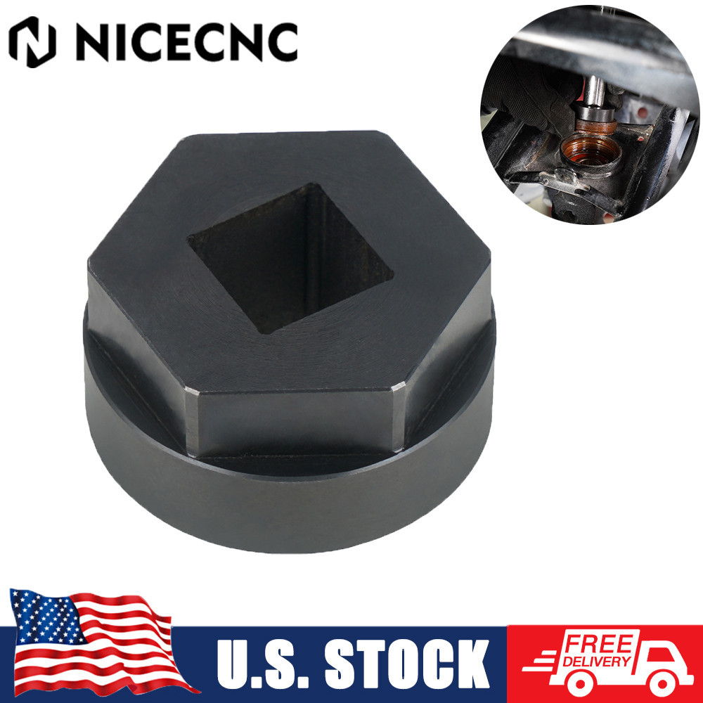 Universal ATV Steering Stem Bearing Nut Removal Tool Removing Bolt For