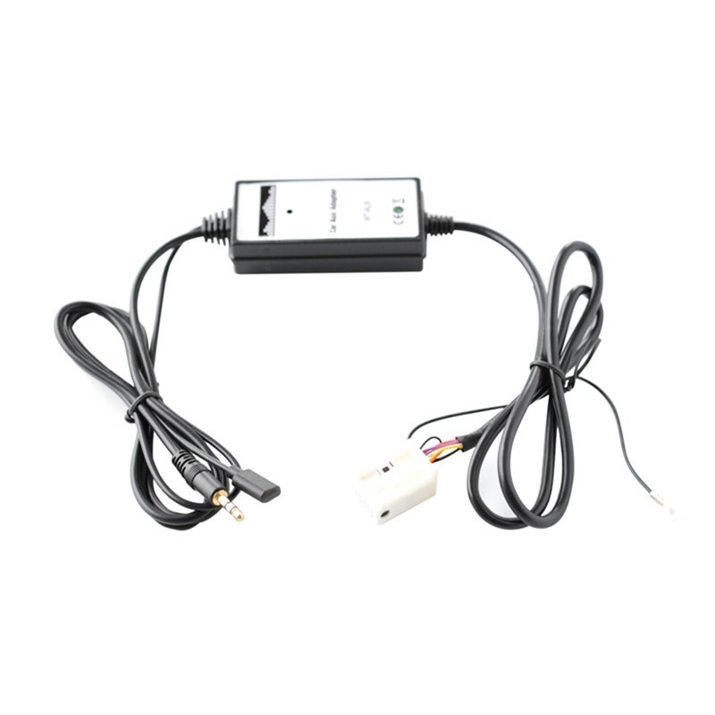 1 Piece AUX Adapter Car Audio Adapter 3.5Mm AUX Input CD Changer 12Pin
