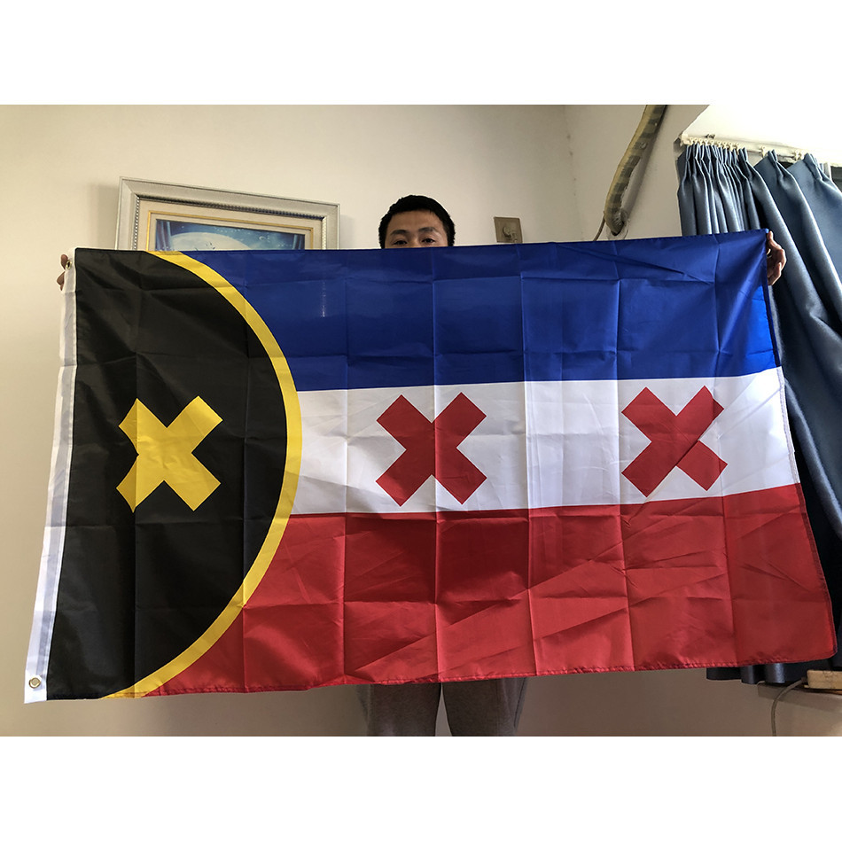 ☾SKY FLAG 90x150CM L'manberg L manberg Lmanberg Flag hanging Polyester ...