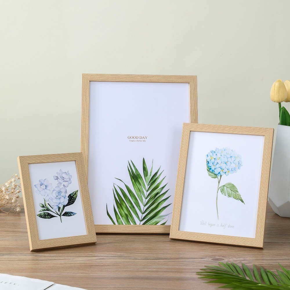 Wooden Photo Frames For Picture Wall 10X15 15X20 20X25 A4 Pictures ...