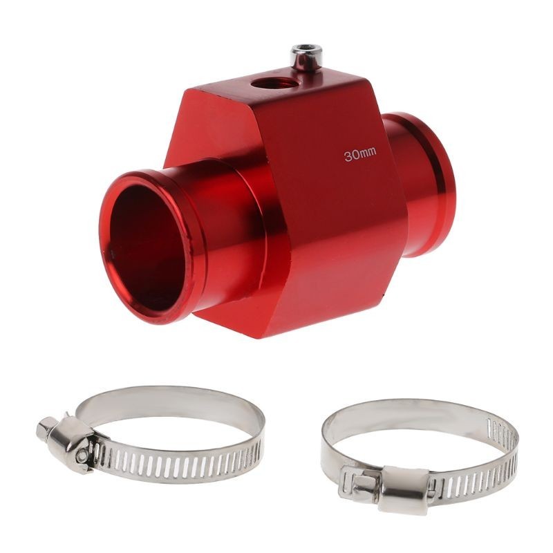 ♚26mm40mm Car Water Temp Temperature Gauge Joint Pipe Radiator Hos