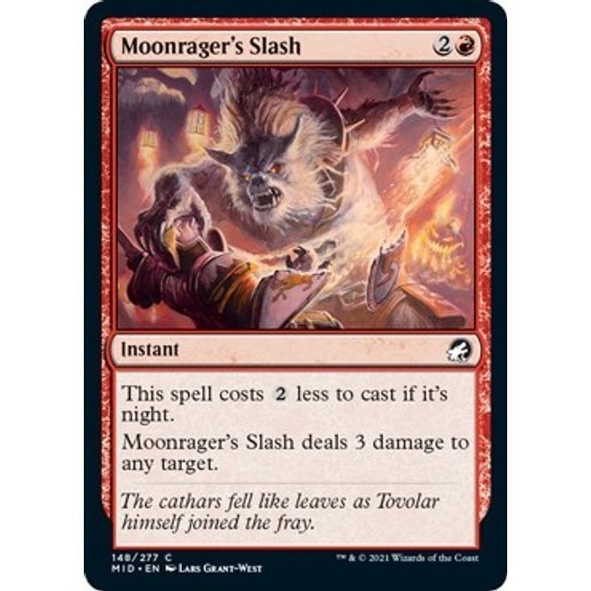 Moonrager's Slash - Magic The Gathering (MTG) | Shopee Philippines