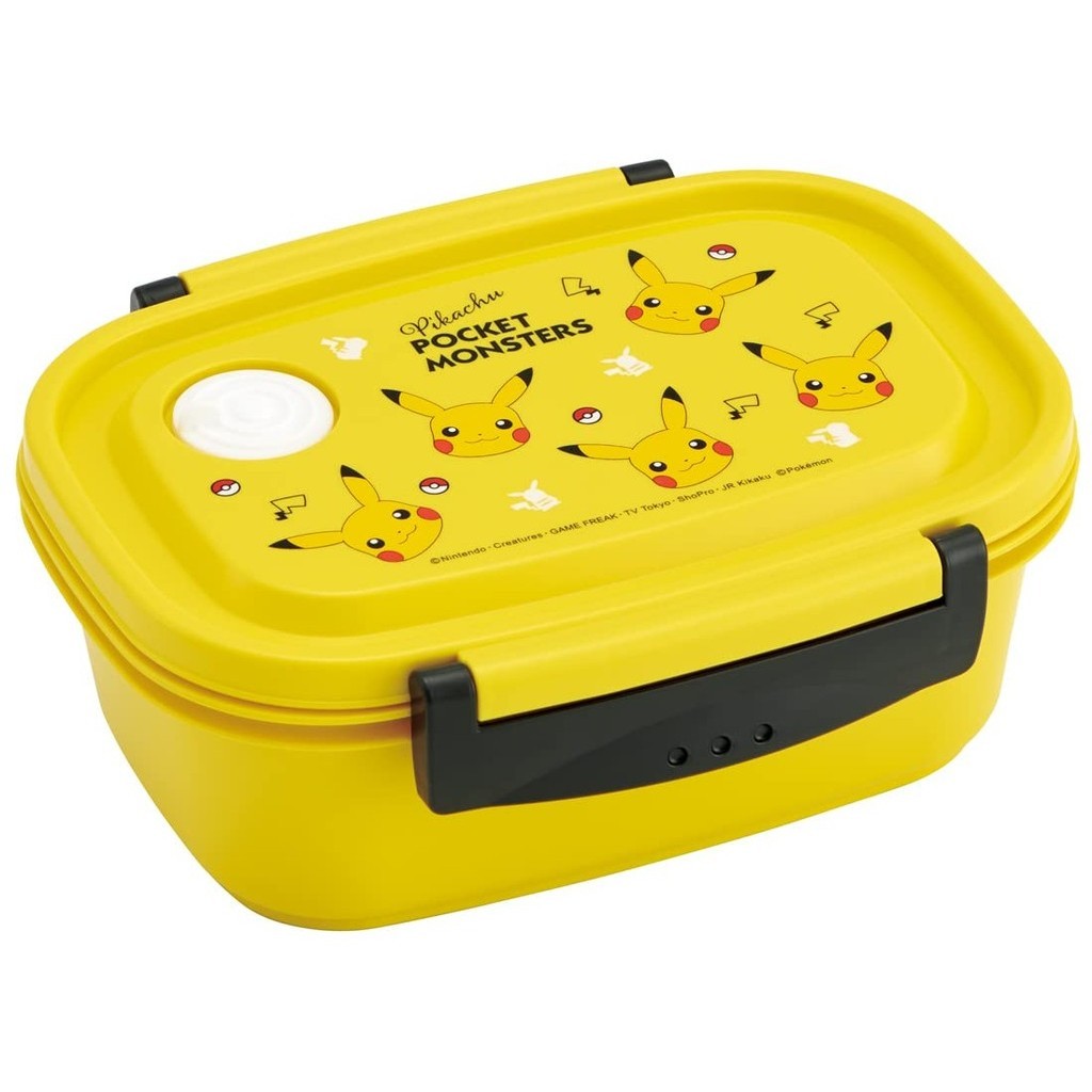 Skater Easy Light Lunch Box Pocket Monster Pikachu Face M 550ml ...
