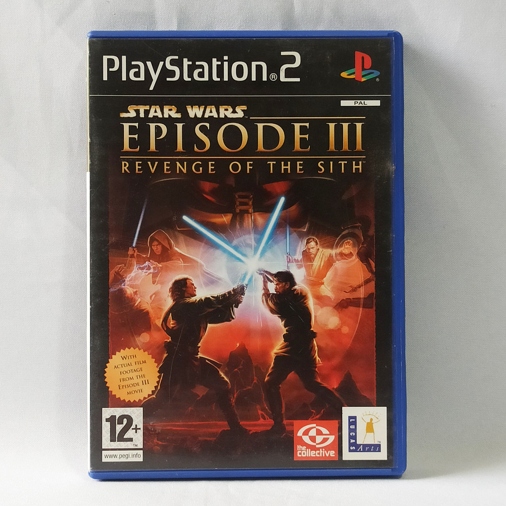 Jeu Star Wars Episode III : La Revanche Des Sith Sur PS2 - Version PAL FR - Très Bon état