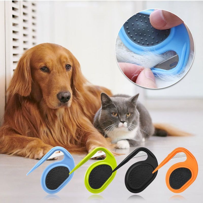 ♜Dogs Grooming Knife for Long Hair Combing Knot Remove Clumps Dog Cat