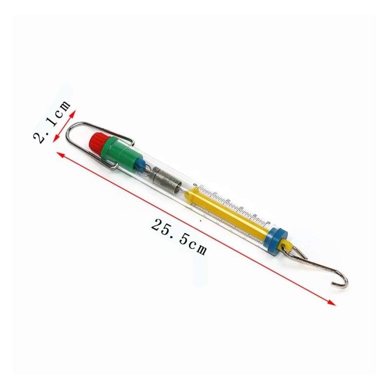 -Newton Force Meter Spring Scale 5N Newton Meter Spring Dynamometer for ...