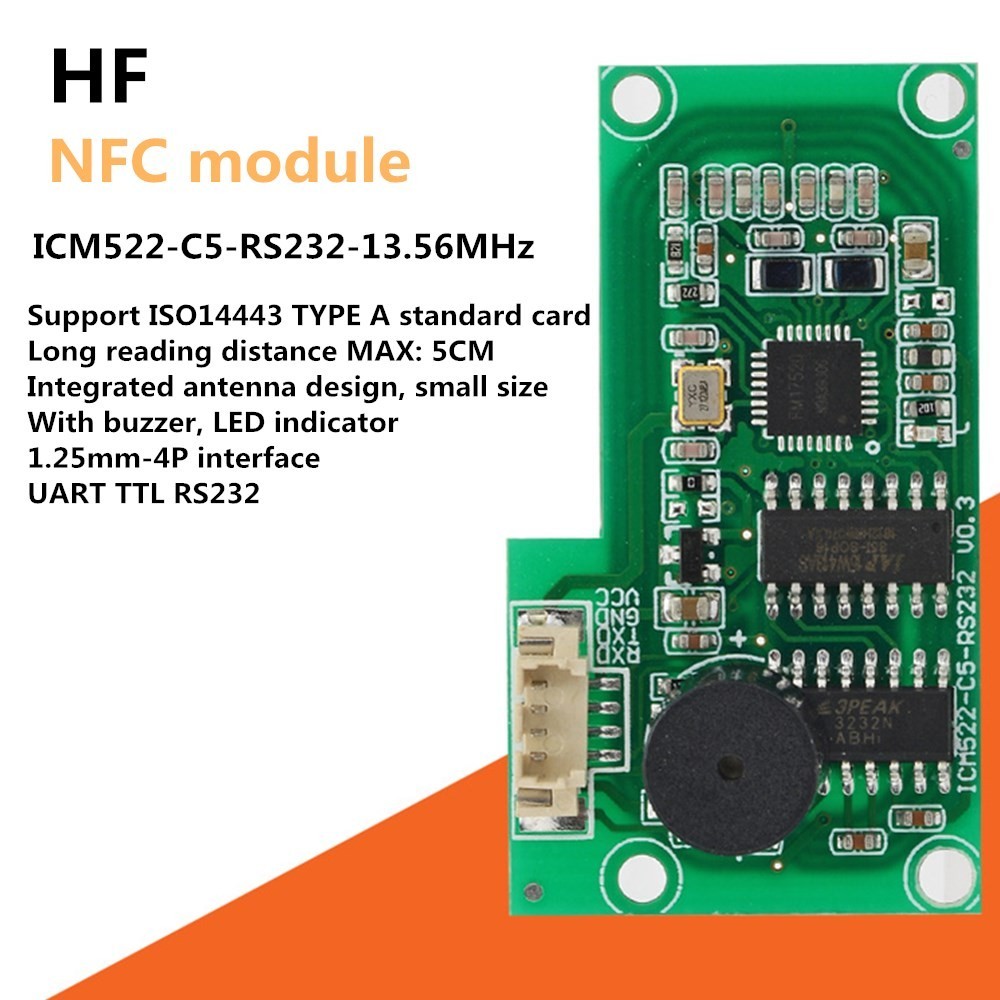 ️ISO14443A protocol all-in-one card intelligent identity reading IC ...