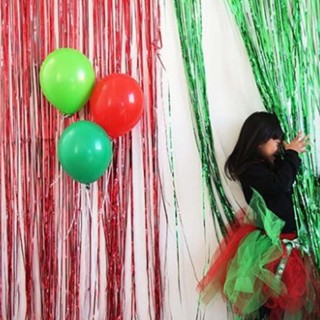 ♝2M*1M Long Curling Ribbon Birthday Party Wedding Balloon Decorations