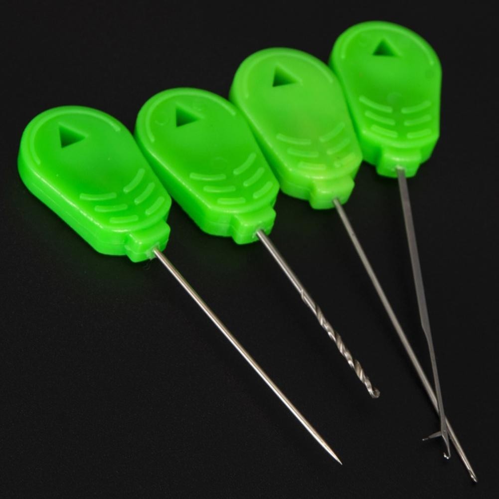 4PCS Fishing Rigs Needle Kit Bait Fish Pellet Needle Set Hook Drill ...