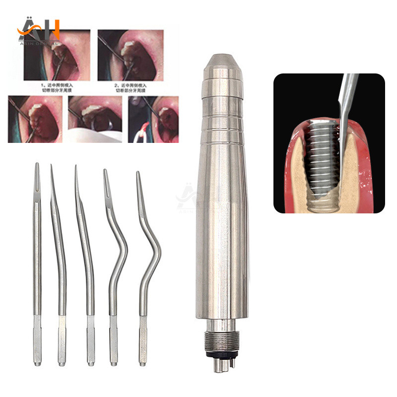 ☆Dental Tooth Extraction Surgery Instruments Turbine Pneumatic Elevator ...