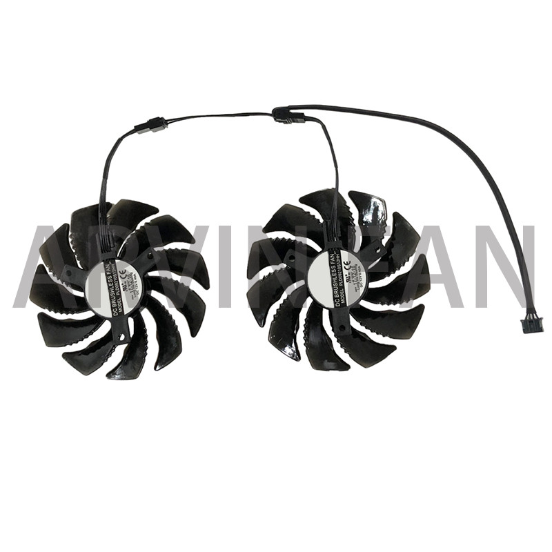 ☞2Pcs/Set 90mm PLD09210S12HH,GPU Cooler,Graphics Video Card Fan,For
