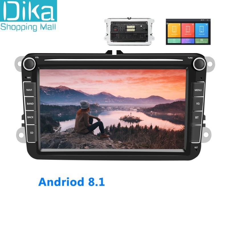 【DK】Android 10.0 2Din Car MP5 Multimedia Video Player GPS Car Radio ...