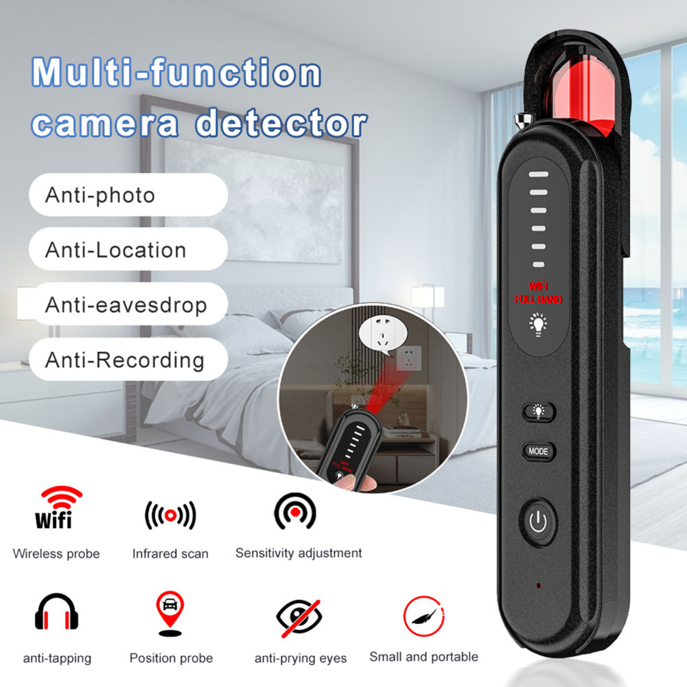 ☞T01 Hidden Camera Detectors Mini Anti-Spy Camera Detector Tracker ...