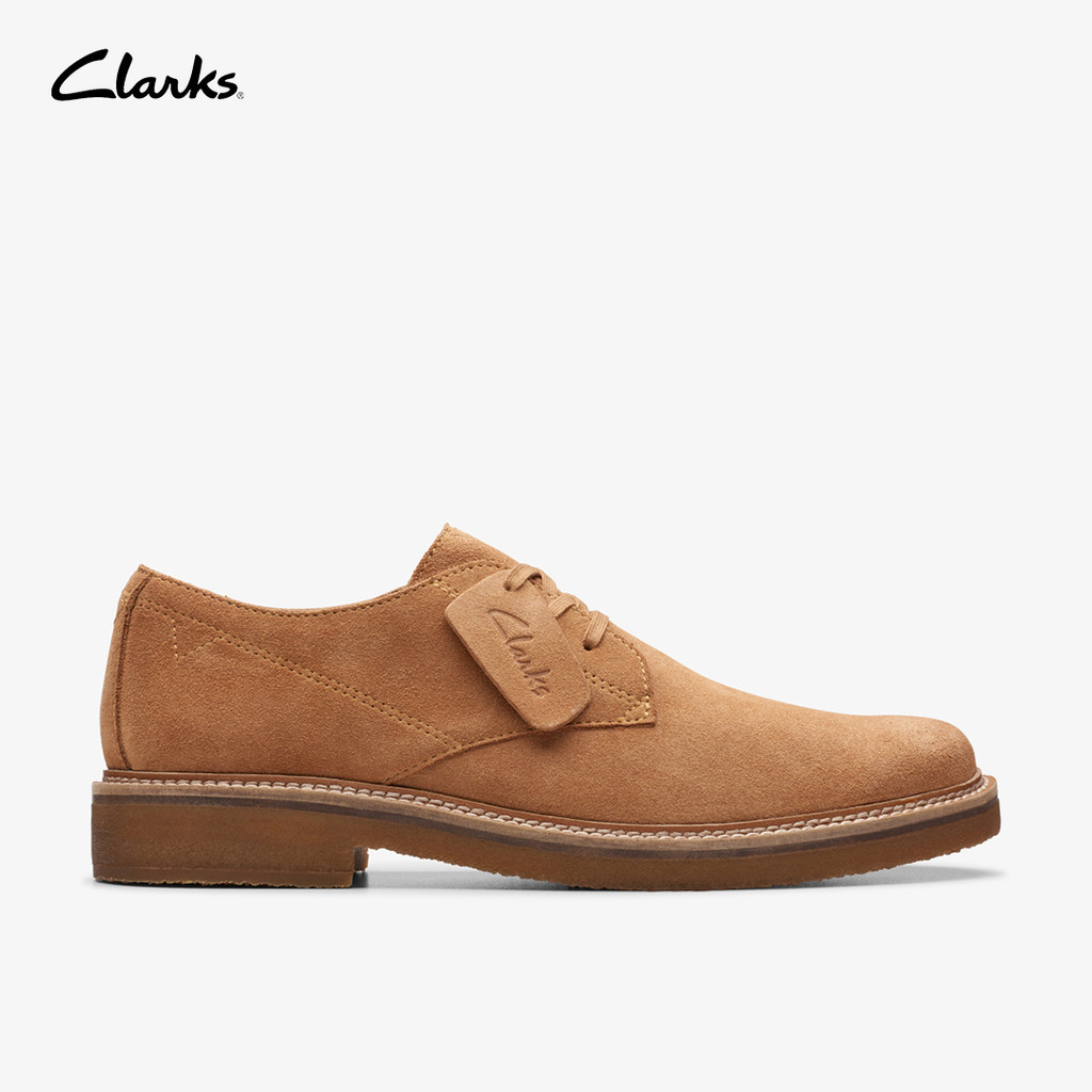 Clarks Men's Clarkdale Derby Light Tan | Shopee Philippines
