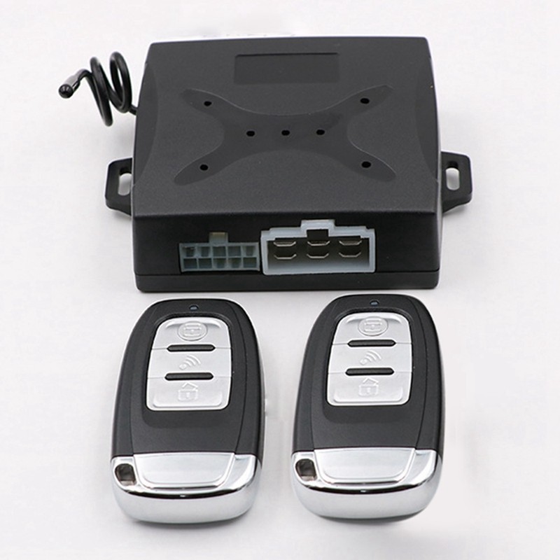 ☬12V Car One-Key Start Anti-Theft System PKE Keyless Entry Kit Remote ...
