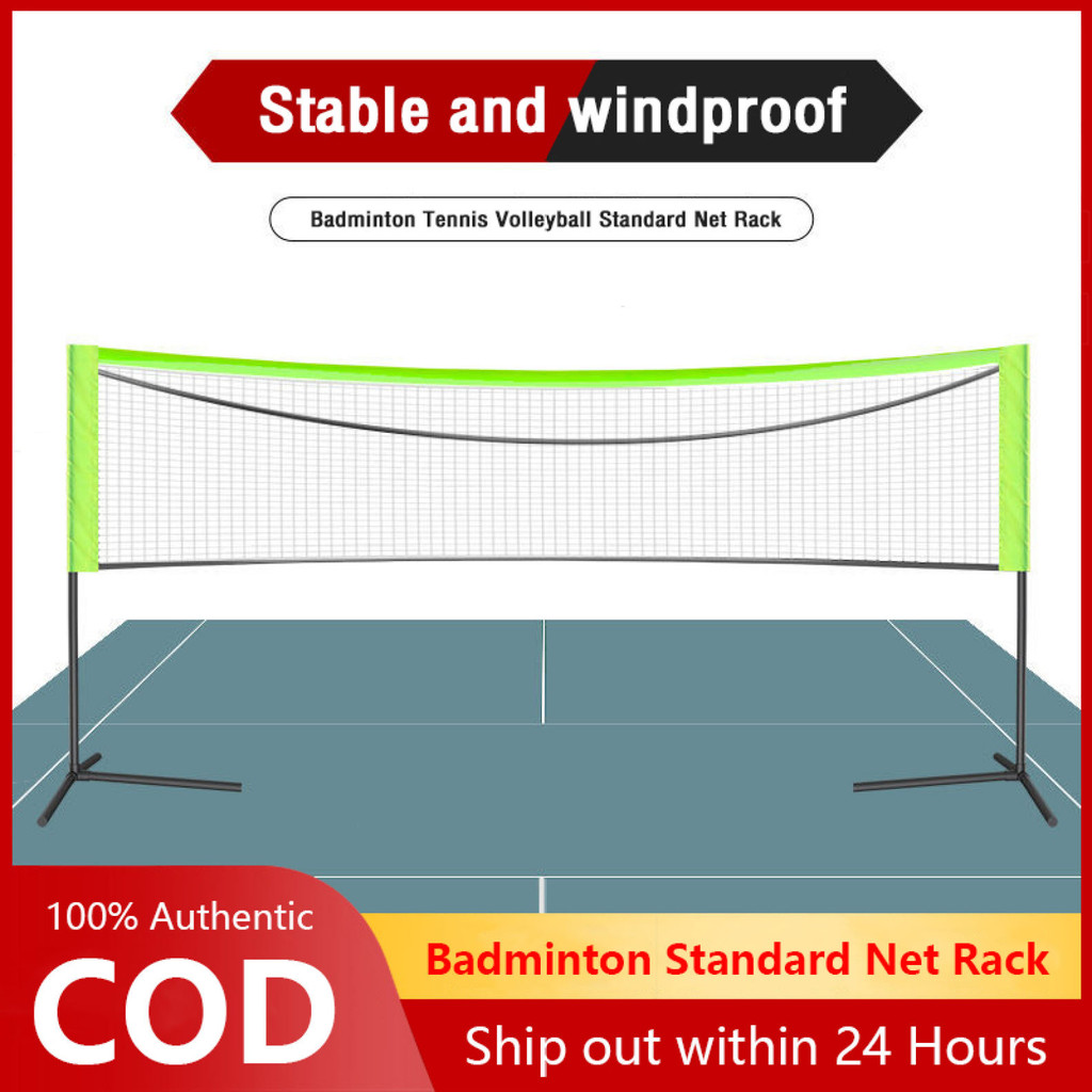 Folding Badminton Net Set With Stand and Carry Bag Professional