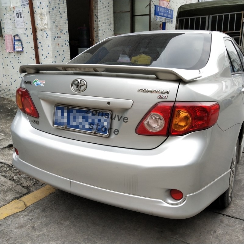 ️For Corolla Toyota Altis 2008--2013 Year Spoiler Sport ABS Plastic ...