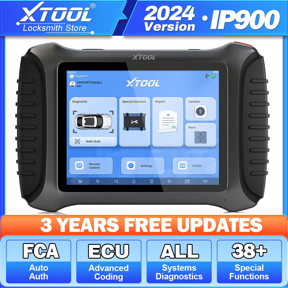 ≈XTOOL InPlus IP900 Full System Car DiagnosticTools OBD2 ECU Coding ...