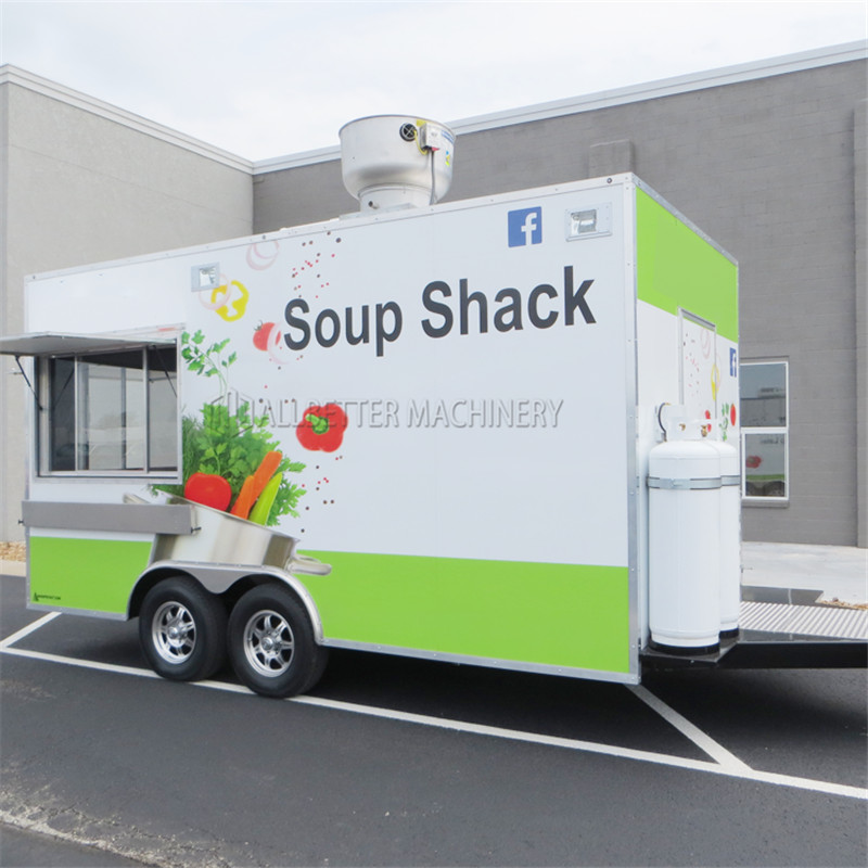 Mobile Kitchen Trailer Hot Dog Cart Pizza Restaurant Ice Cream Truck ...