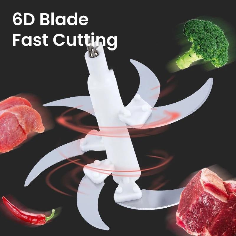 Meat Grinder Blade 6D for 5L Electric Meat Grinder Accessories Food