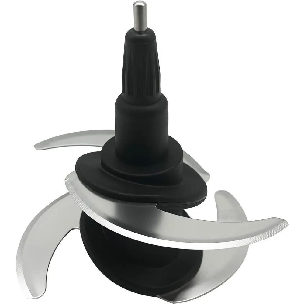 Blender 4 Blade Replacement for Ninja 64oz 72oz Food Processor Bowl