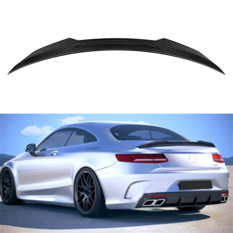 ☃NEW! S Class W217 C217 VS Style Carbon Fiber Rear Wing For S Class ...