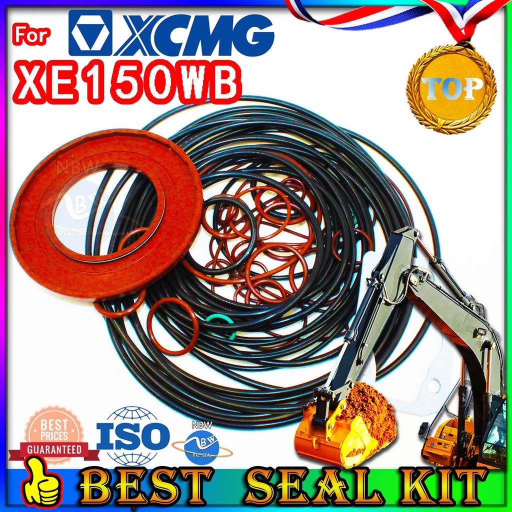 For XCMG XE150WB Oil Seal Repair Kit Boom Arm Bucket Excavator