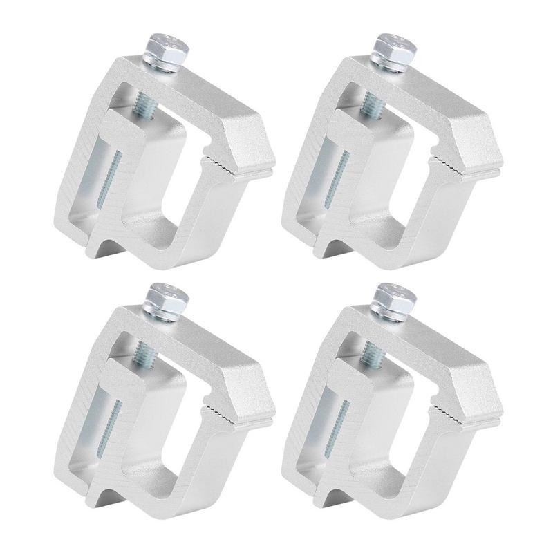 ⋚Truck Cover Clamp Aluminum Van Rack Fixing System With C Shape Clip ...