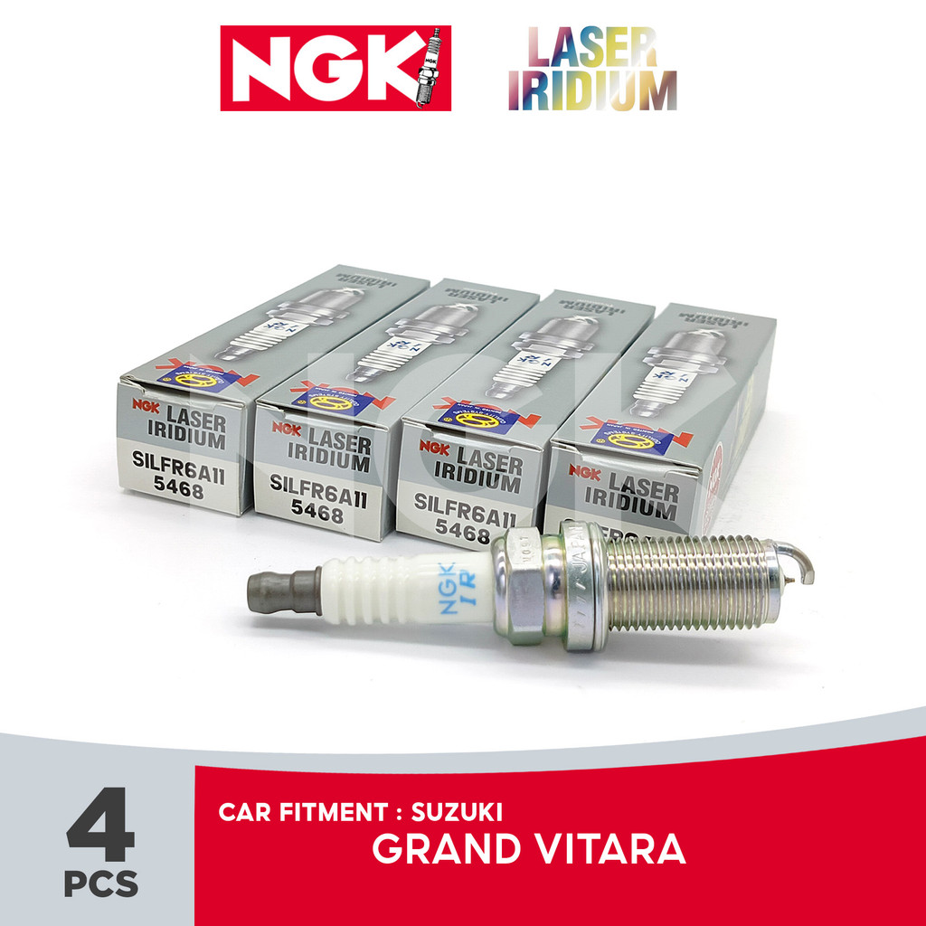 NGK Laser Iridium Spark Plug Suzuki Grand Vitara 2000 2010 SILFR6A11 4PCs Shopee Philippines