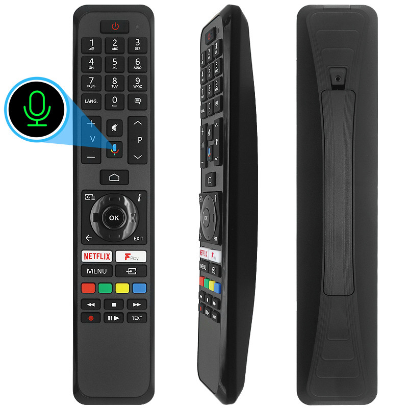Télécommande Toshiba CT-8562 + CT-8555 - Bluetooth Vocal Pour Smart TV