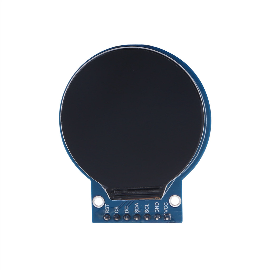 ๑1.28 Inch HD IPS Color TFT LCD Display Module Round Board 7 Pins RGB ...