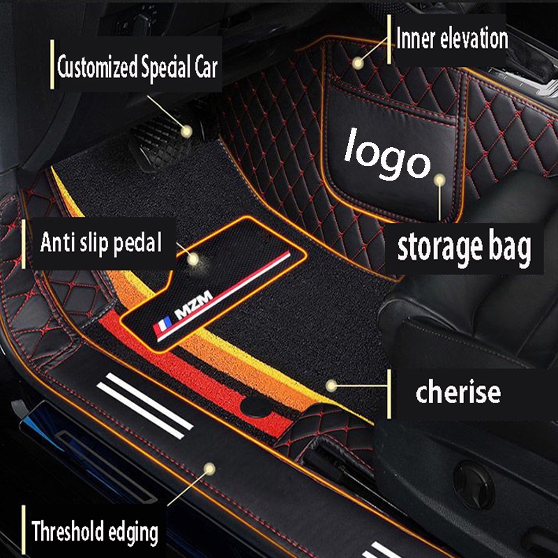 Funda Reposabrazos Para Hyundai Tucson 2015-2018 - Cuero Microfibra, Costuras Rojas, Fácil Instalación