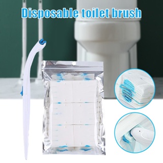 Toilet Brush And Holders, Refillable Toilet Brush And Holder, Soap  Dispenser Toilet Brush, Tpr Soft Silicone Toilet Brush With Cleaning Fluid,  For Bat