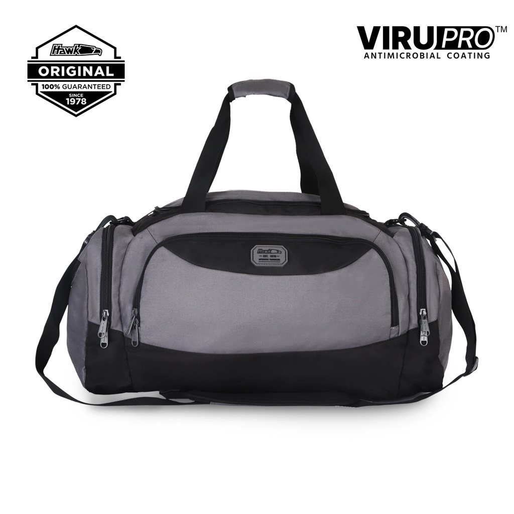 Hawk 5701 Gym Bag With Virupro AntiMicrobial Protection Shopee