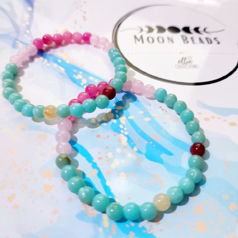 MOON BEADS Moon Tracker Fertility Bracelet / Menstrual Cycle Tracking
