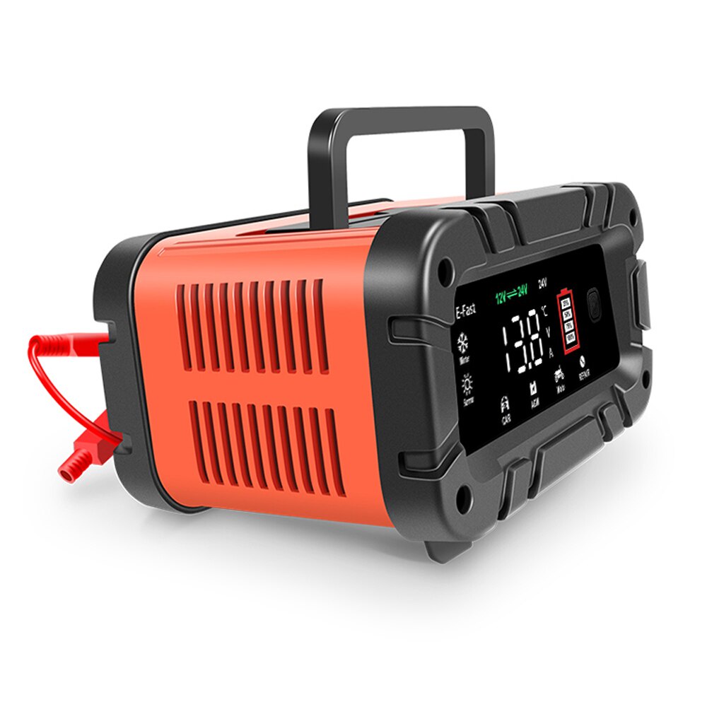 EFAST Car Battery Chargers 12V/24V Intelligent Pulse Repairing Charge