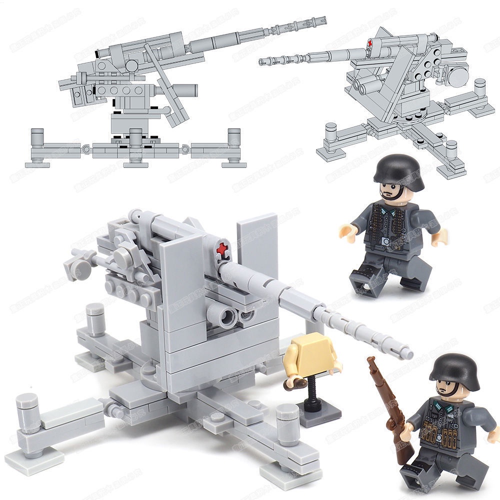 Compatible with Lego Military Building Blocks World War II German Air
