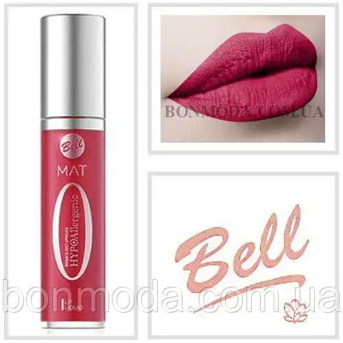 【Hot Sale】BELL HYPOALLERGENIC MAT LIQUID LIPSTICK LONG WEAR Shopee