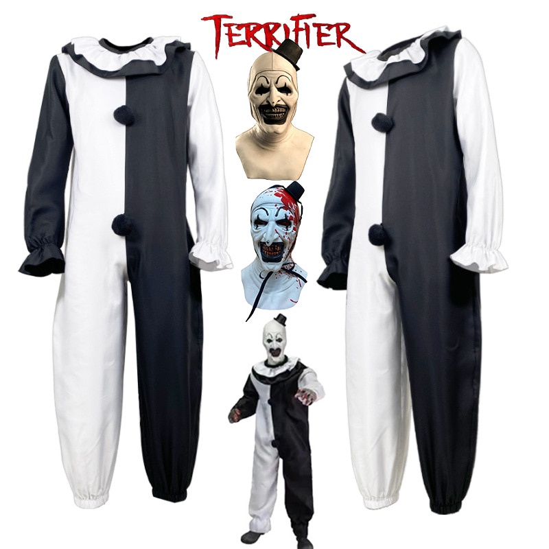 Art The Clown Cosplay Movie Terrifier 2 Art The Clown Cosplay Costume ...