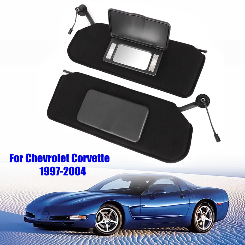 For Chevrolet Corvette C5 19972004 Car Front Sunvisor Sun Visor Panel