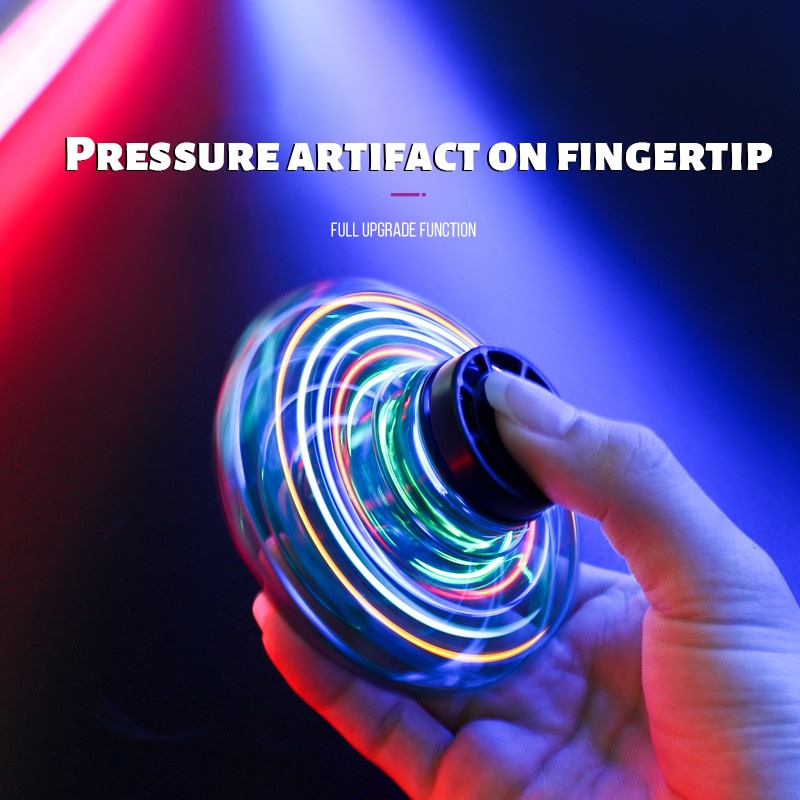 ☫Fingertip Gyroscope Levitation Induction Vehicle Gyro Flying